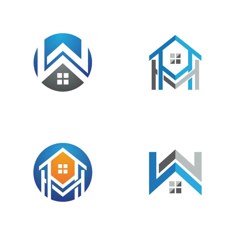 Property and Construction Logo design vector