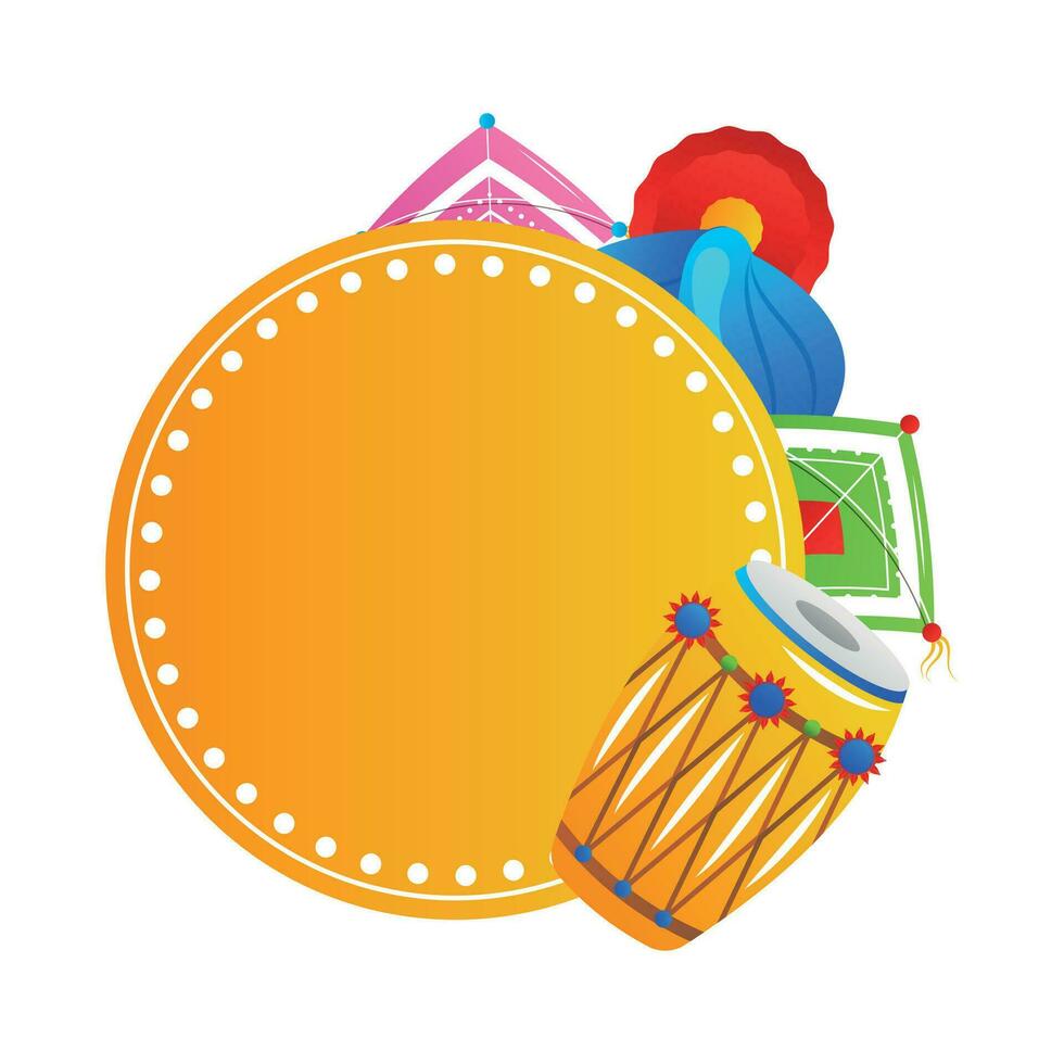 baisakhi indian holiday vector