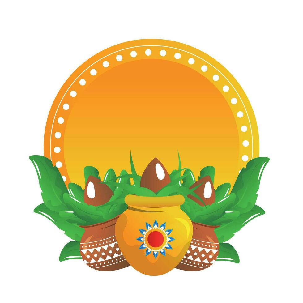 ugadi indio festival vector