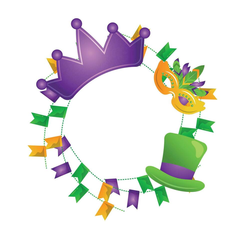 mardi gras holiday vector