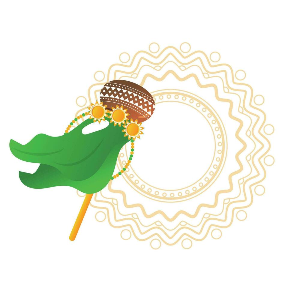 Ugadi indian festival vector