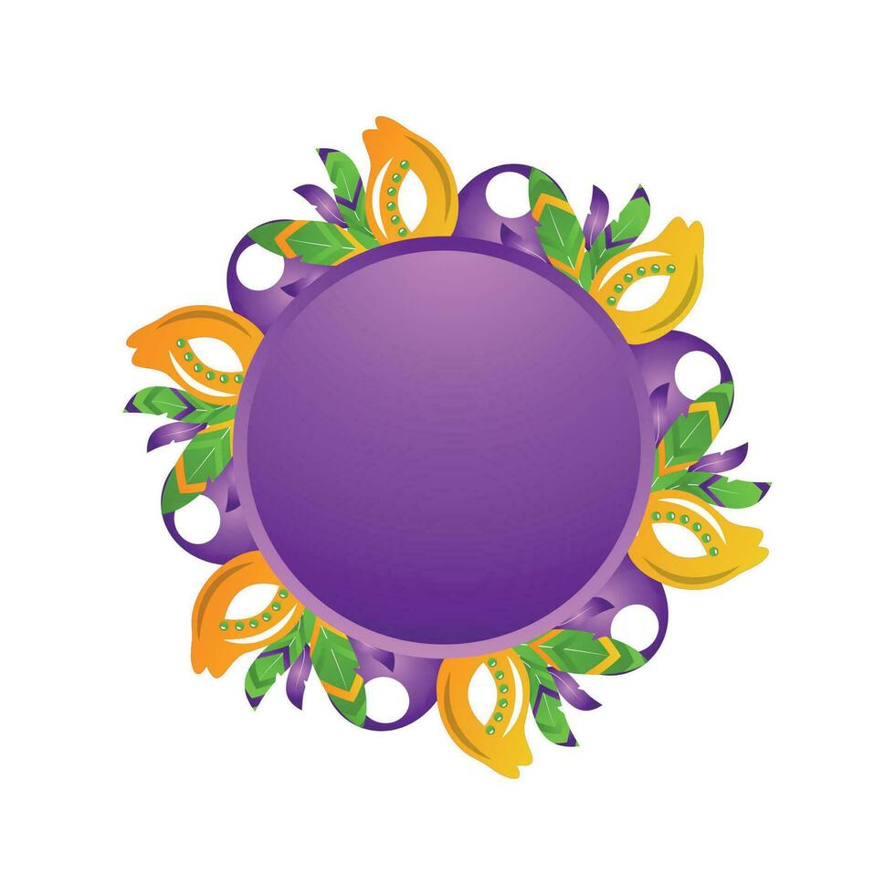 mardi gras holiday vector