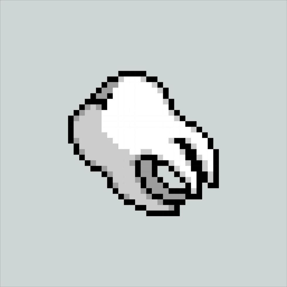 Pixel art illustration Tooth. Pixelated Tooth. Medical Tooth Health pixelated for the pixel art game and icon for website and video game. old school retro. vector