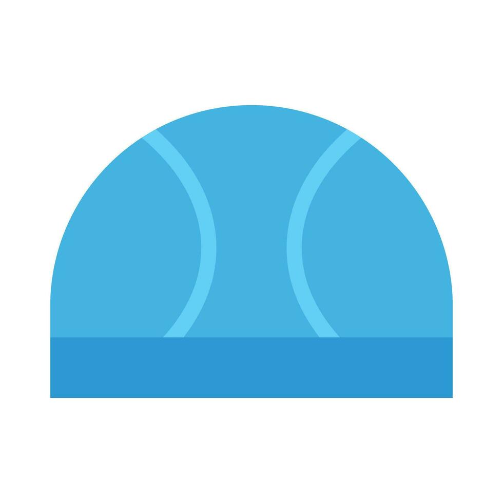 Swimming Cap Vector Flat Icon For Personal And Commercial Use.