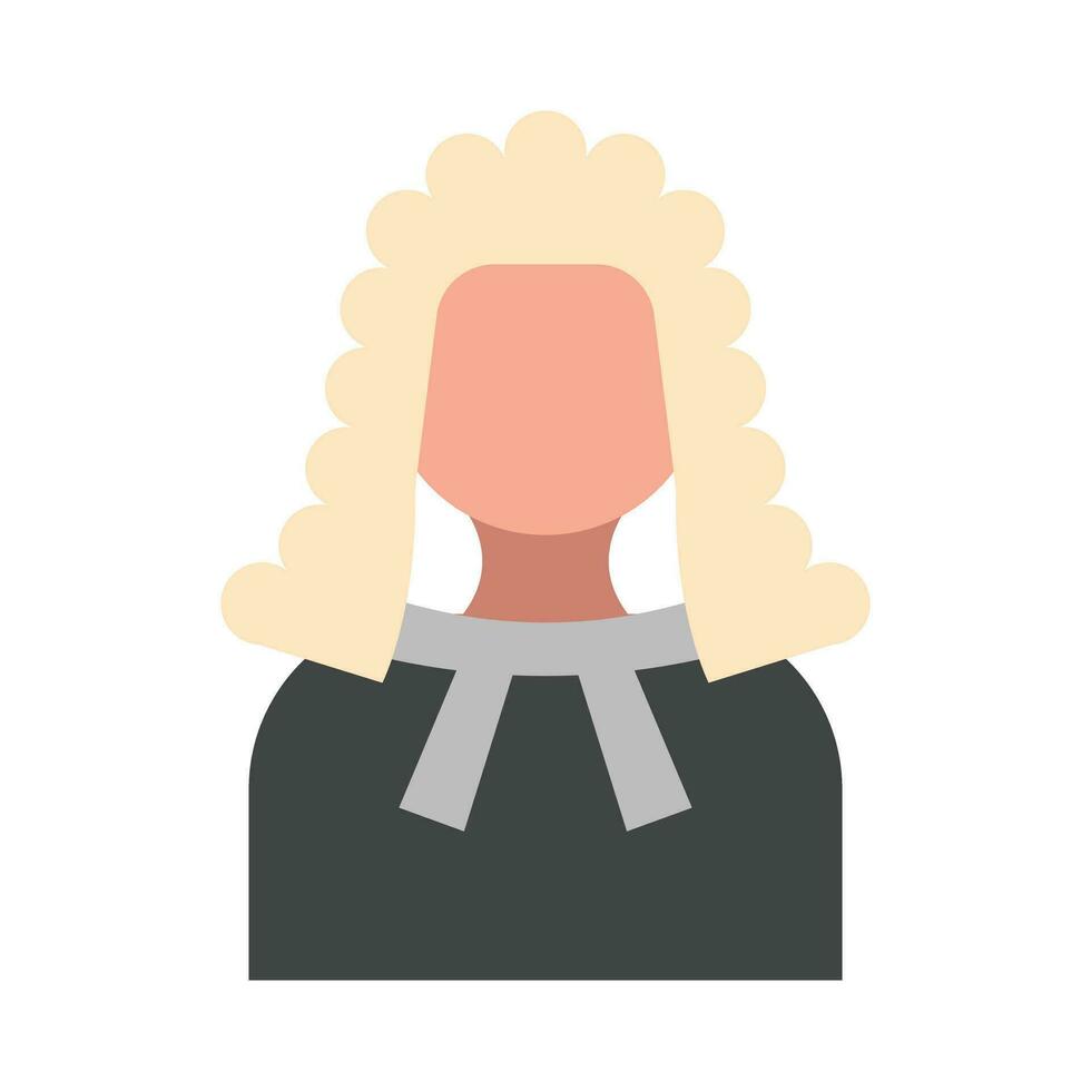 Judge Vector Flat Icon For Personal And Commercial Use.