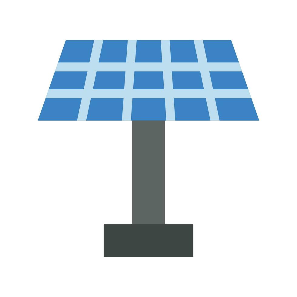 Solar Panel Vector Flat Icon For Personal And Commercial Use.