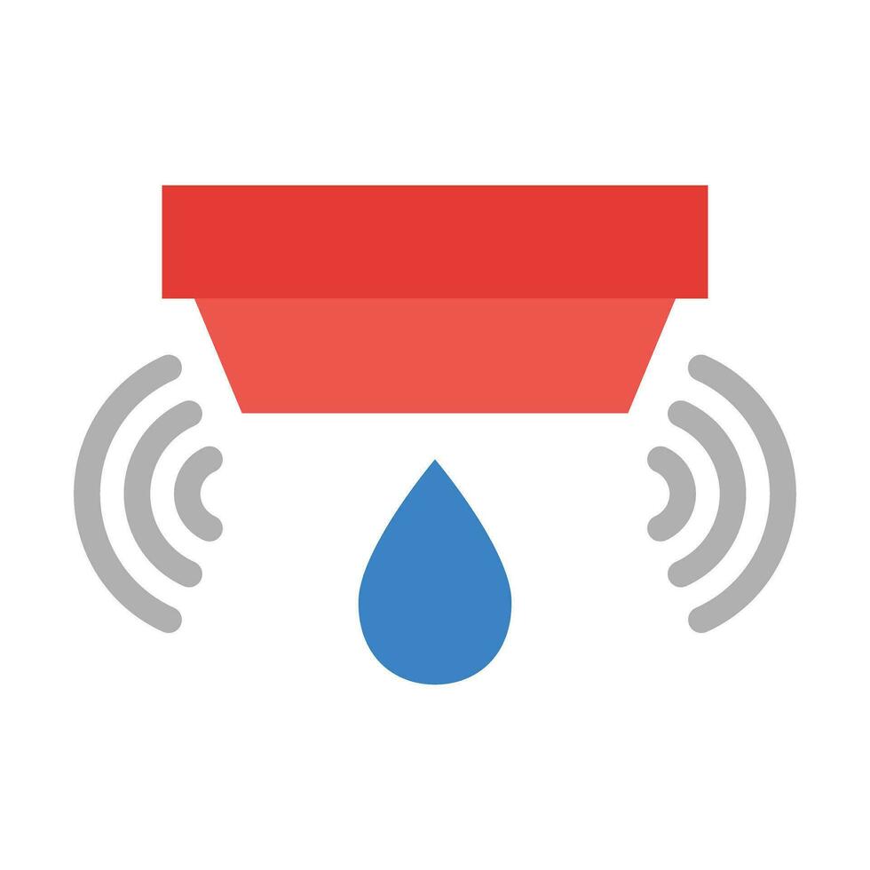Flood Sensor Vector Flat Icon For Personal And Commercial Use.