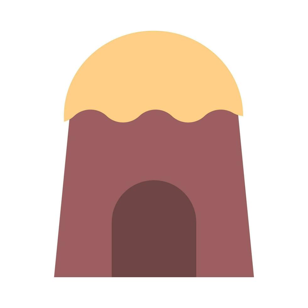 Hut Vector Flat Icon For Personal And Commercial Use.