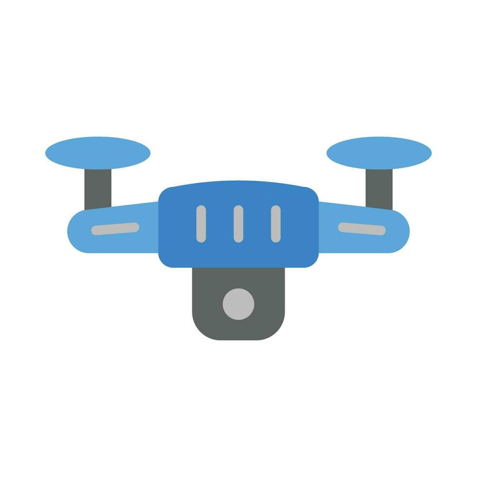Drone Vector Flat Icon For Personal And Commercial Use.