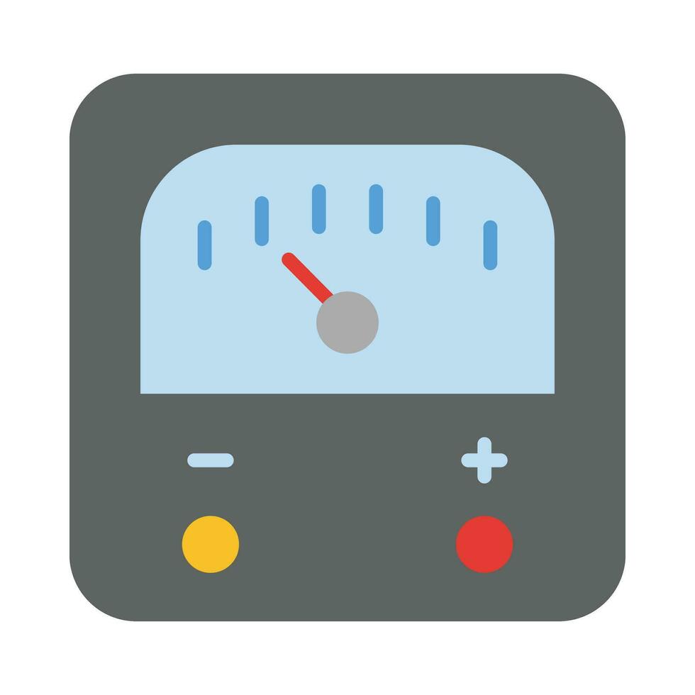 Voltmeter Vector Flat Icon For Personal And Commercial Use.