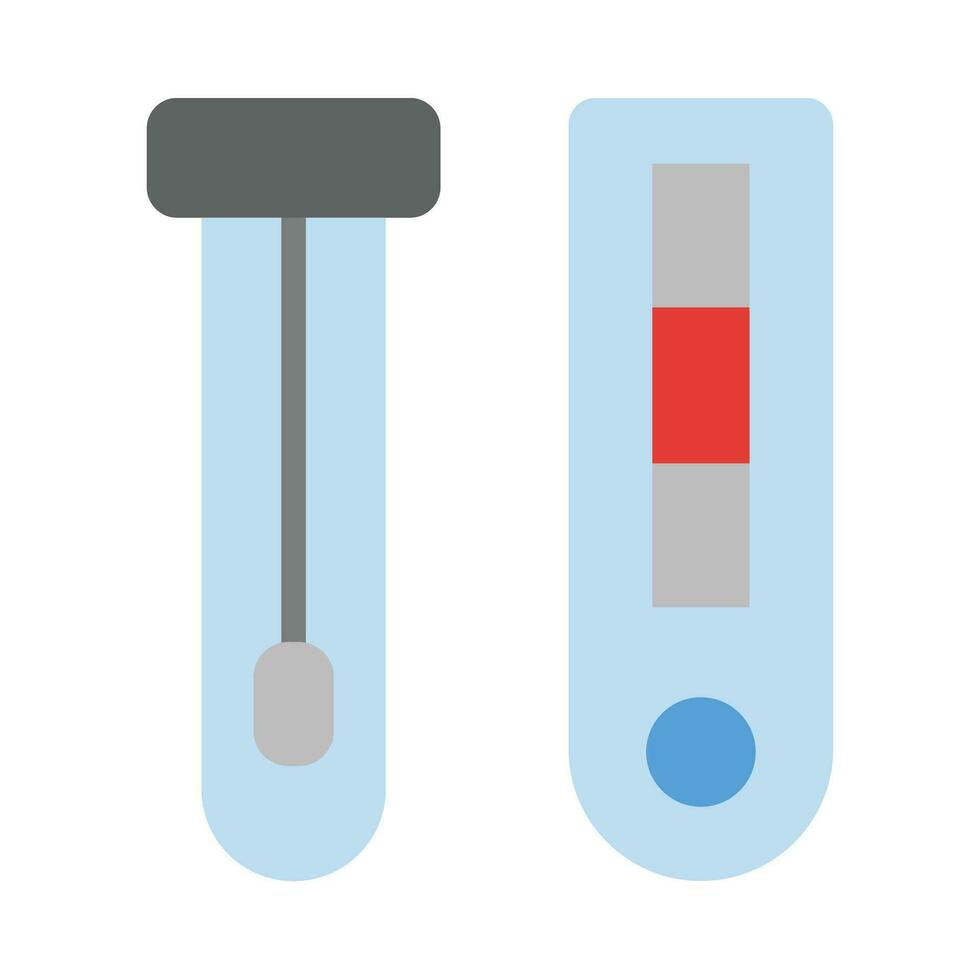 Pcr Test Vector Flat Icon For Personal And Commercial Use.