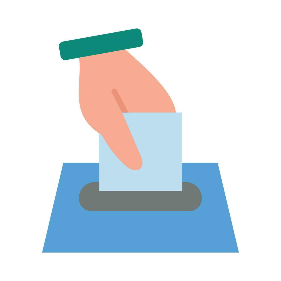 Voting Vector Flat Icon For Personal And Commercial Use.