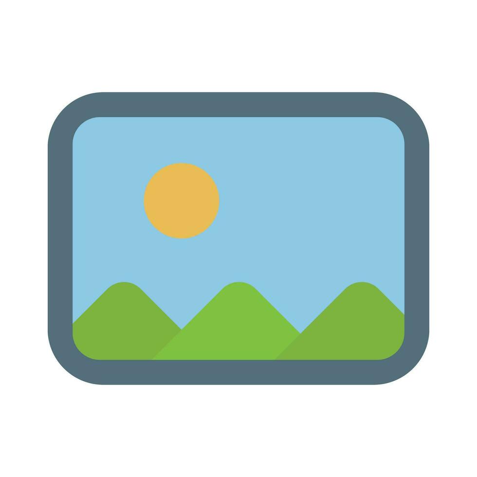 Photo Vector Flat Icon For Personal And Commercial Use.