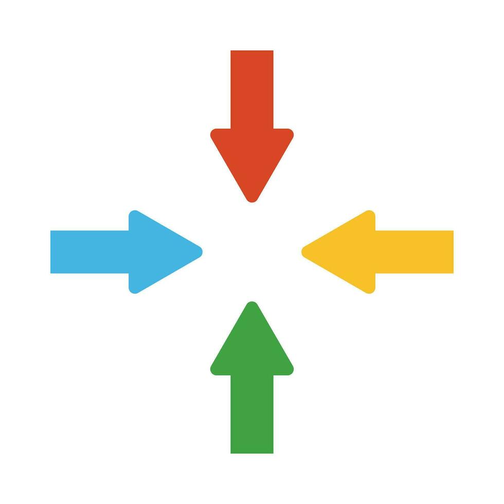 Directional Arrows Vector Flat Icon For Personal And Commercial Use.Directional Arrows Vector Flat Icon For Personal And Commercial Use.