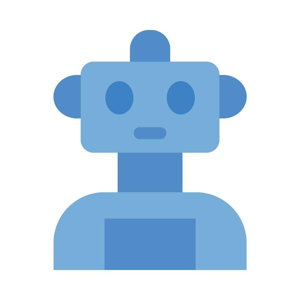 Robot Vector Flat Icon For Personal And Commercial Use.