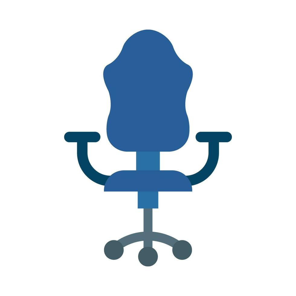 Office chair Vector Flat Icon For Personal And Commercial Use.