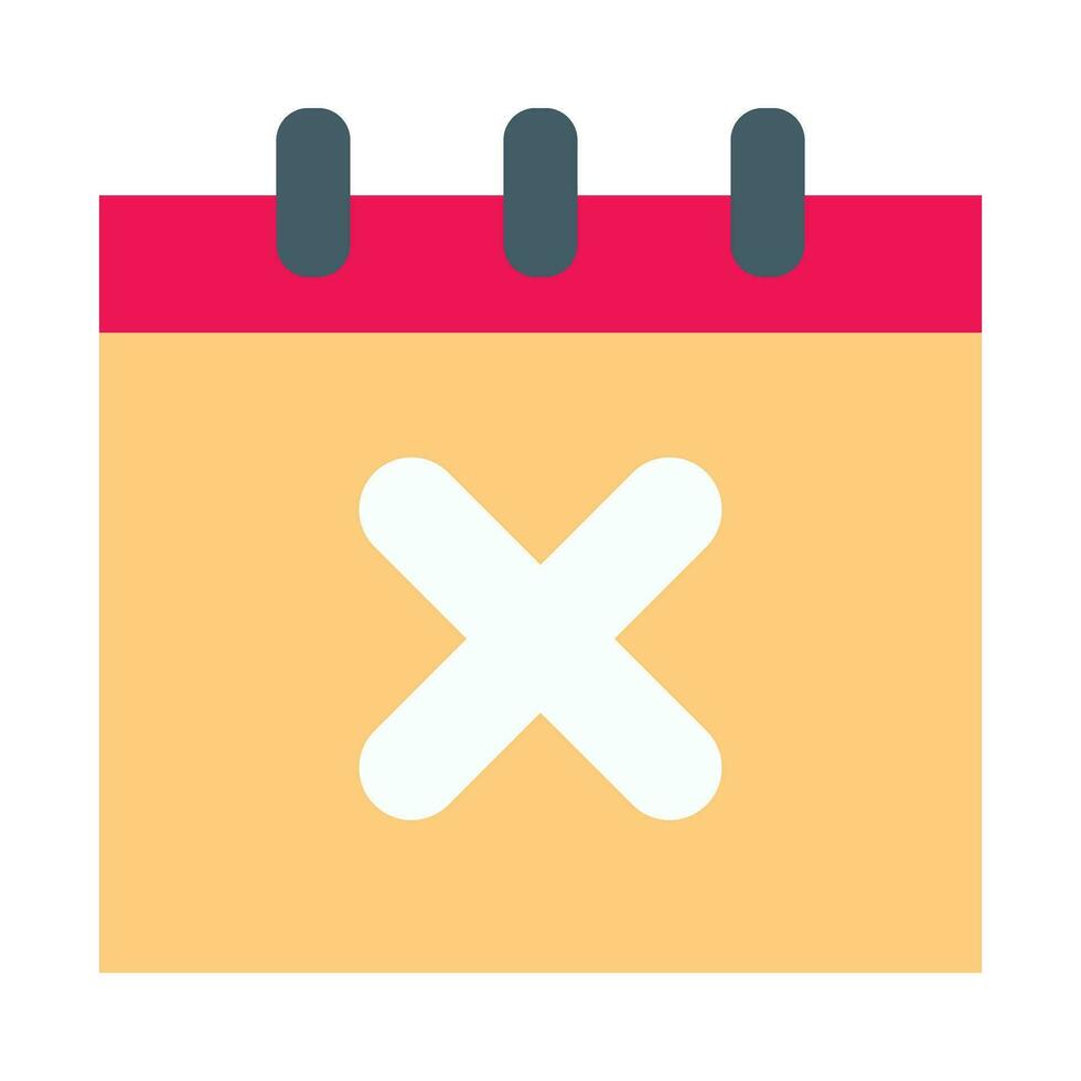 Cancel Event Vector Flat Icon For Personal And Commercial Use.