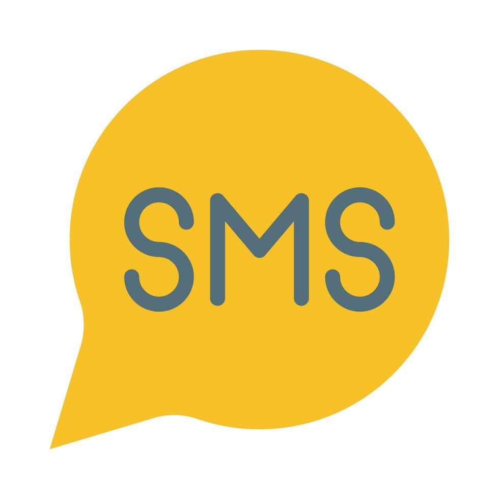 Sms Vector Flat Icon For Personal And Commercial Use.