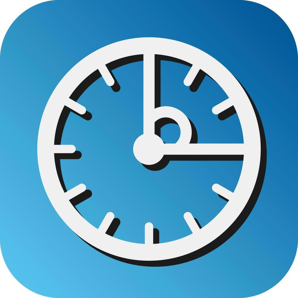 Limited Time Vector Glyph Gradient Background Icon For Personal And Commercial Use.