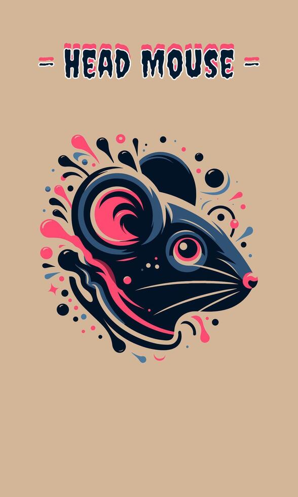 AI generated head parrot vector illustration mascot design