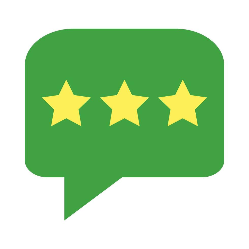 Feedback Vector Flat Icon For Personal And Commercial Use.