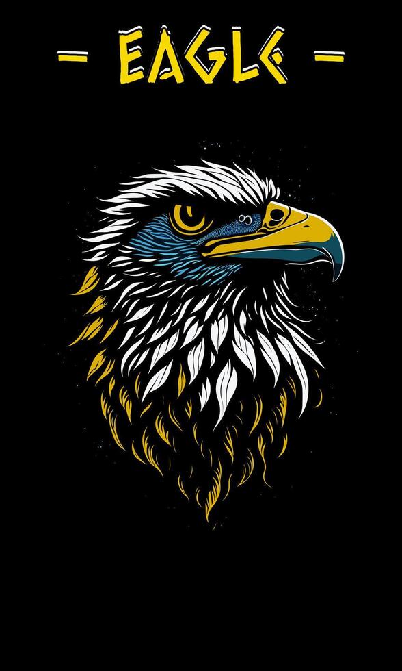 AI generated head parrot vector illustration mascot design