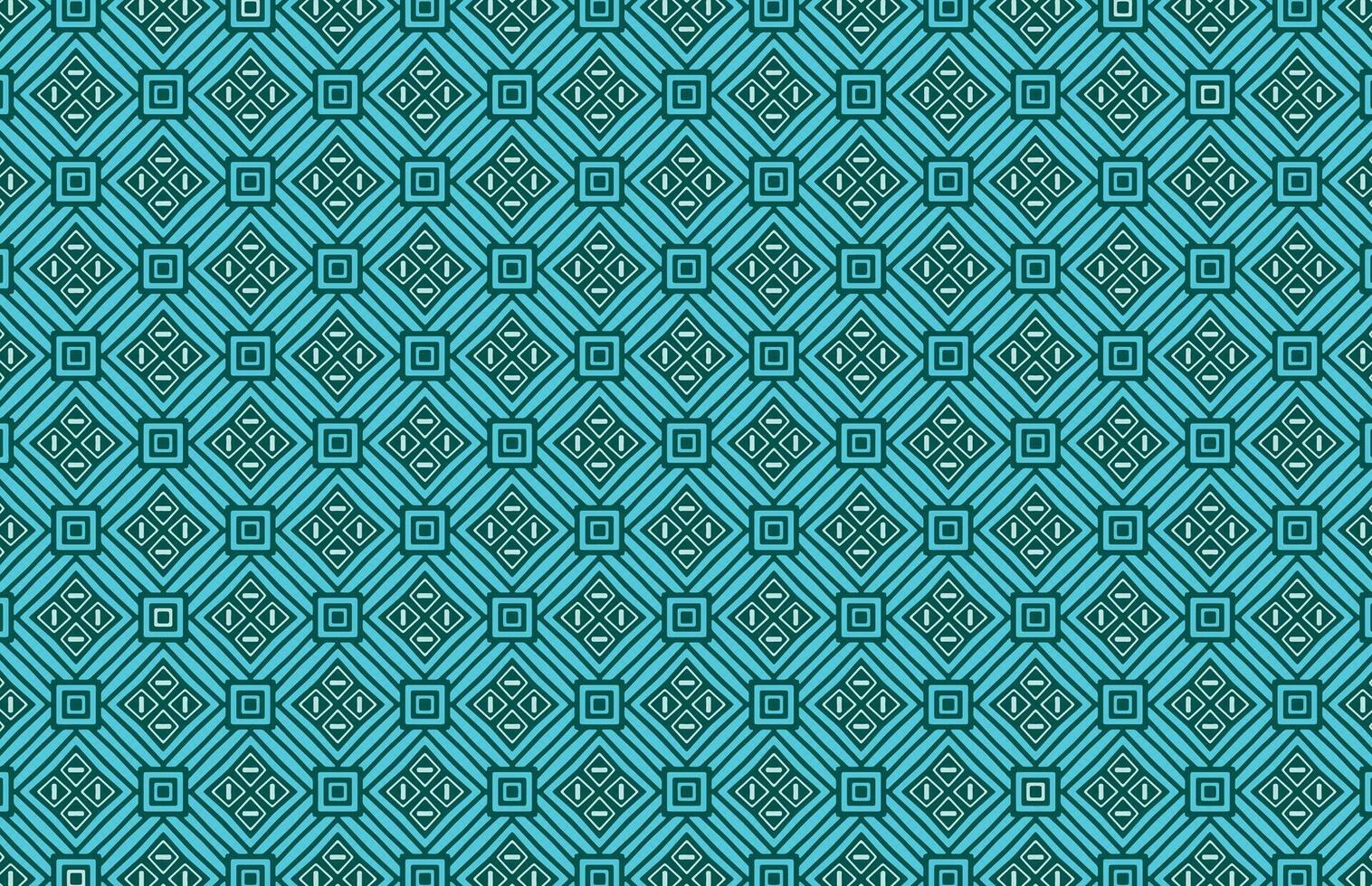 Blue and white geometric fabric design pattern vector