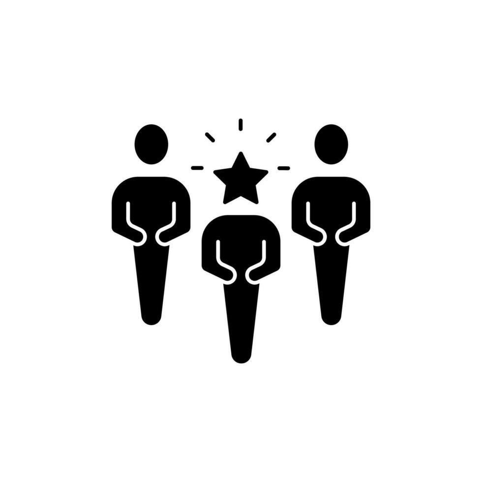 personality concept line icon. Simple element illustration.personality concept outline symbol design. vector