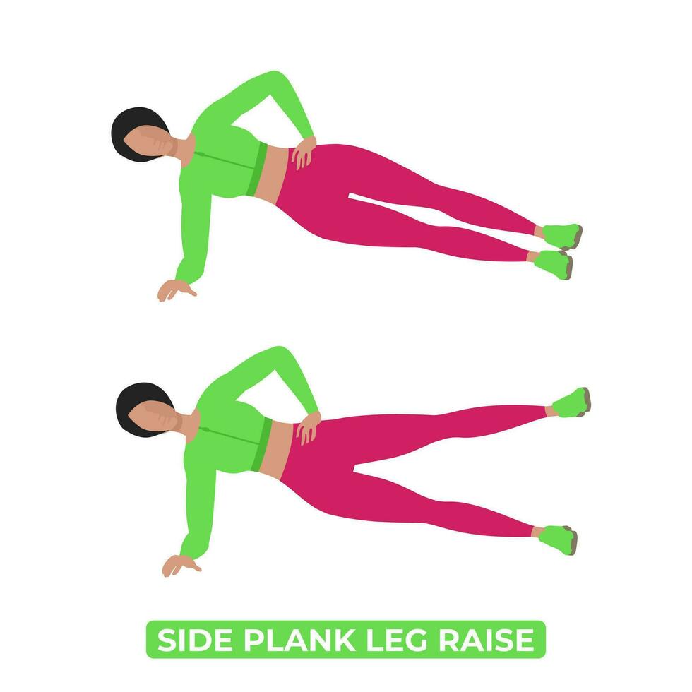 Side Plank with Leg Lift  Leg lifts, Plank workout, Side plank hip lifts