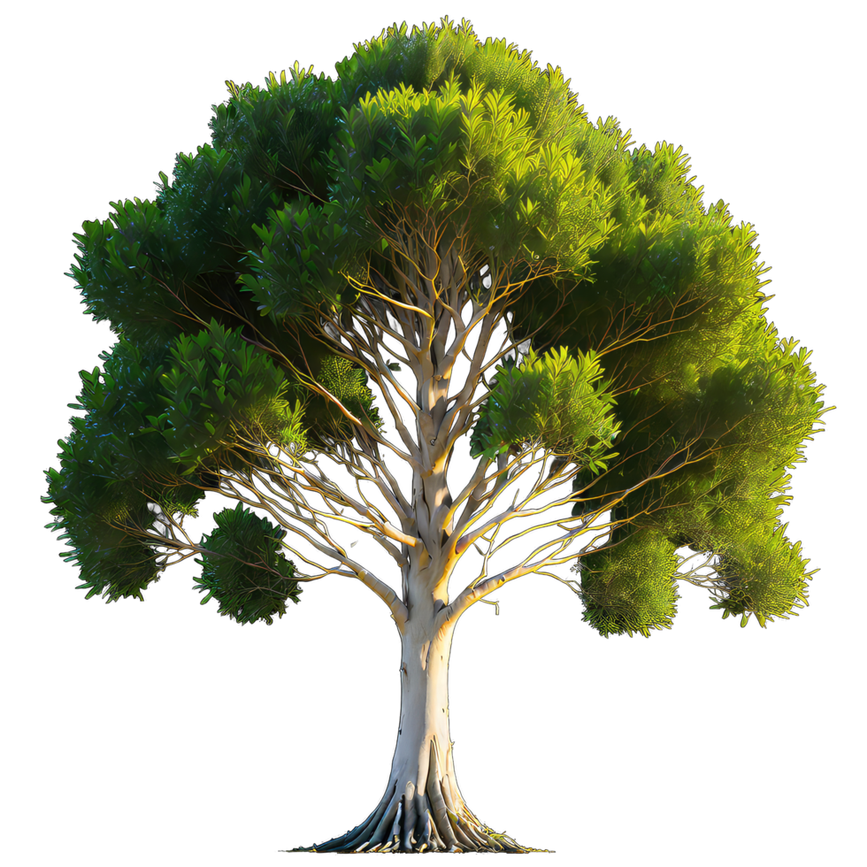 AI generated Australian cheesewood tree isolated on transparent background png