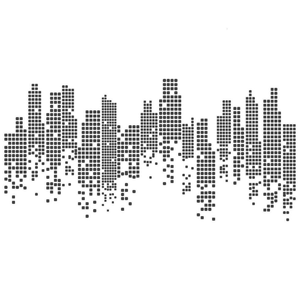 city skyline vector illustration