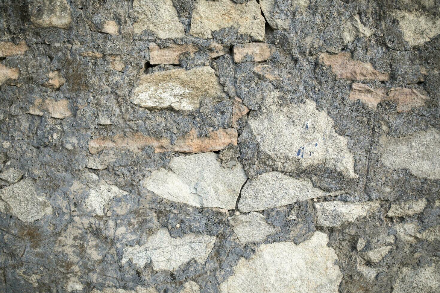 Vintage Stone Wall Background photo