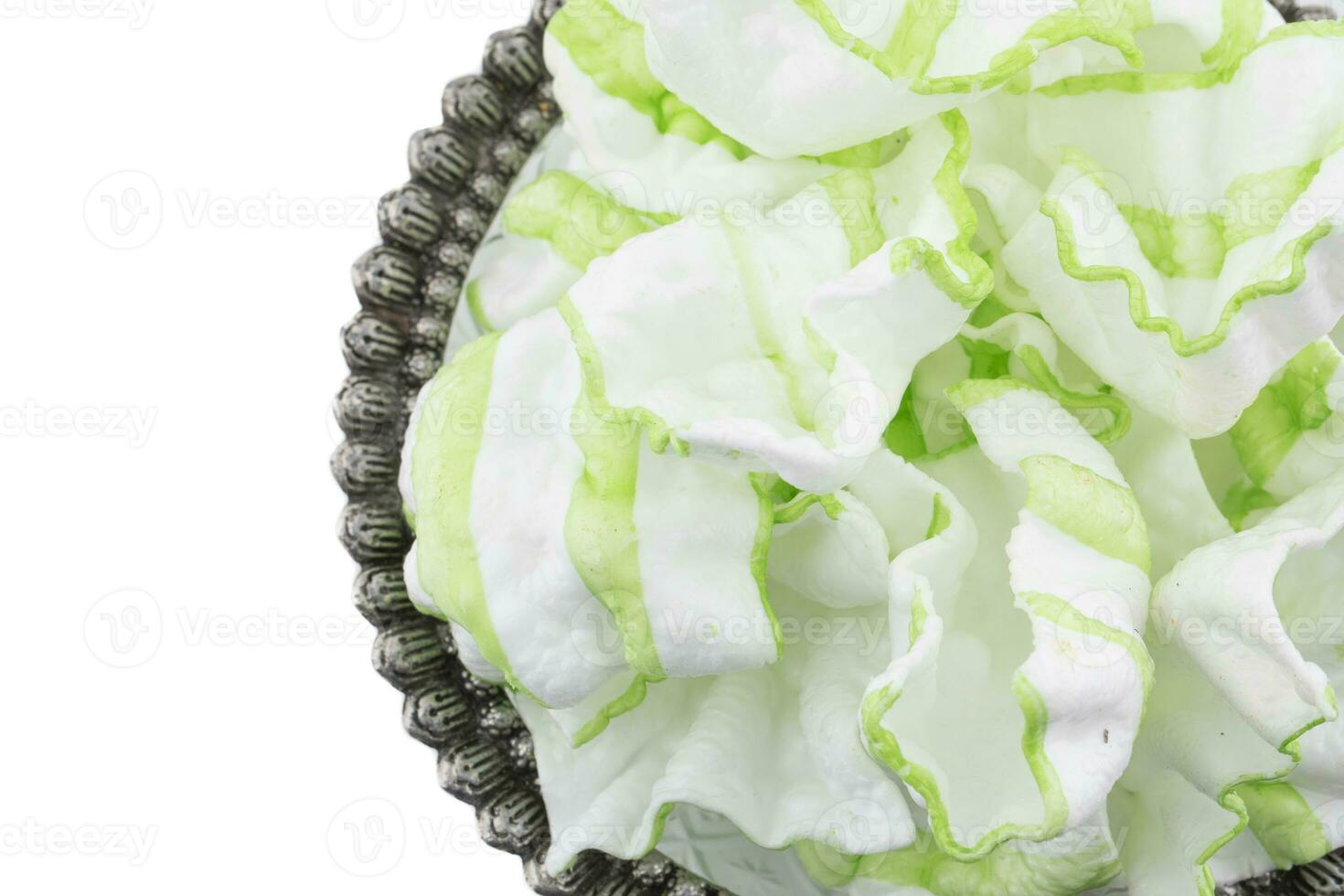 Colorful Fried Puff Snack photo