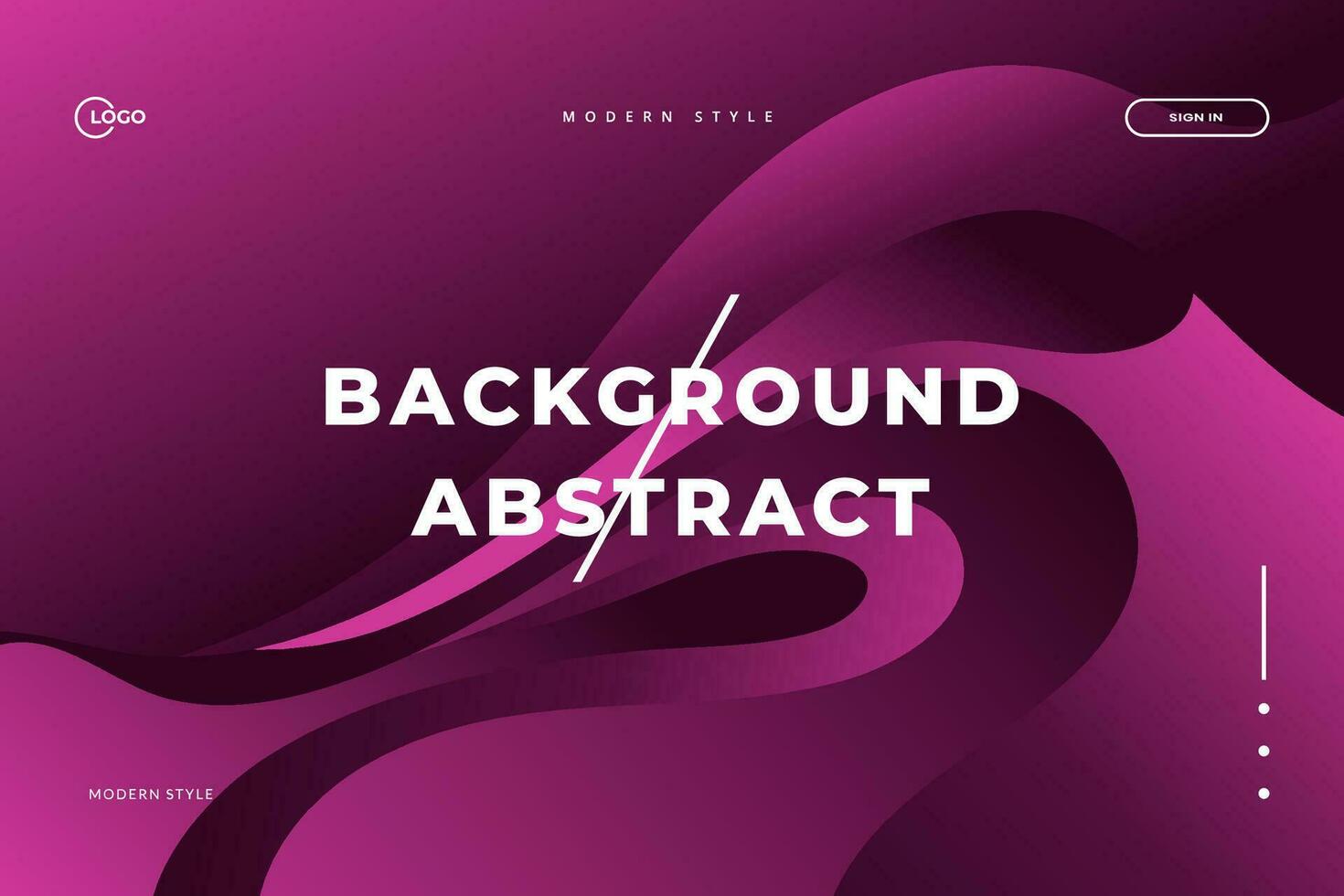 Abstract Background Aesthetic Pink. It's simple and pretty, and would be perfect for web, landing page, poster, banner, a wide variety of projects vector