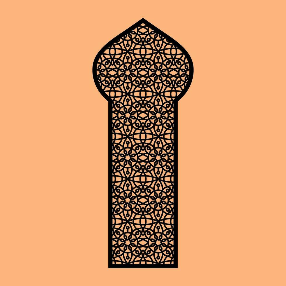 Simple Vector Pattern for CNC Laser Cutting, Decoration, and Ornament