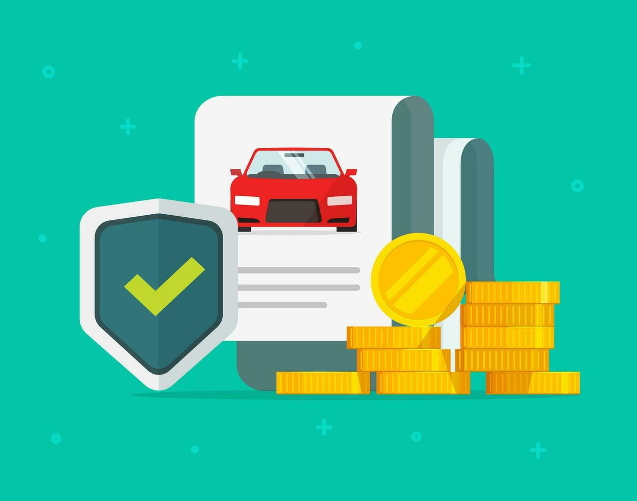 coche o auto seguro financiero garantías compra proteccion o automóvil seguro la seguridad comprar garantizar cuidado garantía vector plano dibujos animados, garantía legal Doc política concepto moderno diseño