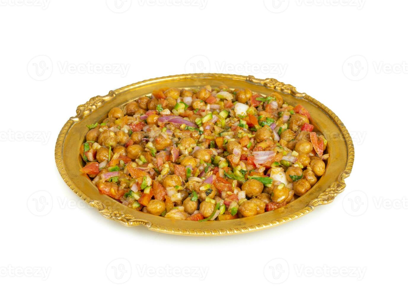 indio calle desayuno chana chaat además saber como chana condimento, cholas chana charla, cholas condimento, garbanzo condimento, negro garbanzo chaat o kala chana charla en blanco antecedentes foto