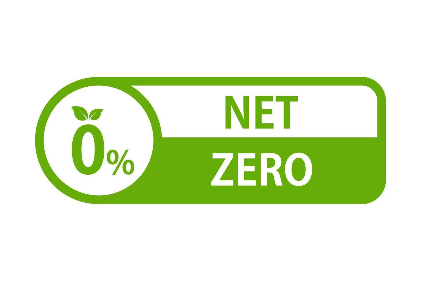 net zero carbon footprint icon vector emissions free no atmosphere pollution CO2 neutral stamp for graphic design, logo, website, social media, mobile app, UI