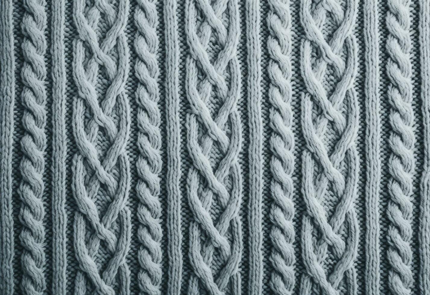 AI generated Knitted sweater texture, background with copy space. AI Generated photo