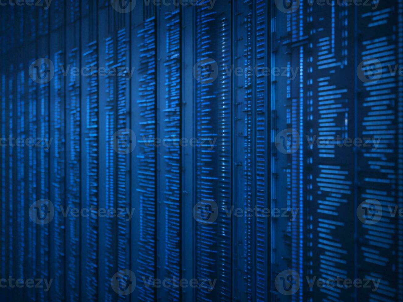 AI generated Digital Cyberspace with Particles and Digital Data Network Connections. High Speed Connection and Data Analysis Technology Digital Abstract Background Concept. 3d rendering photo