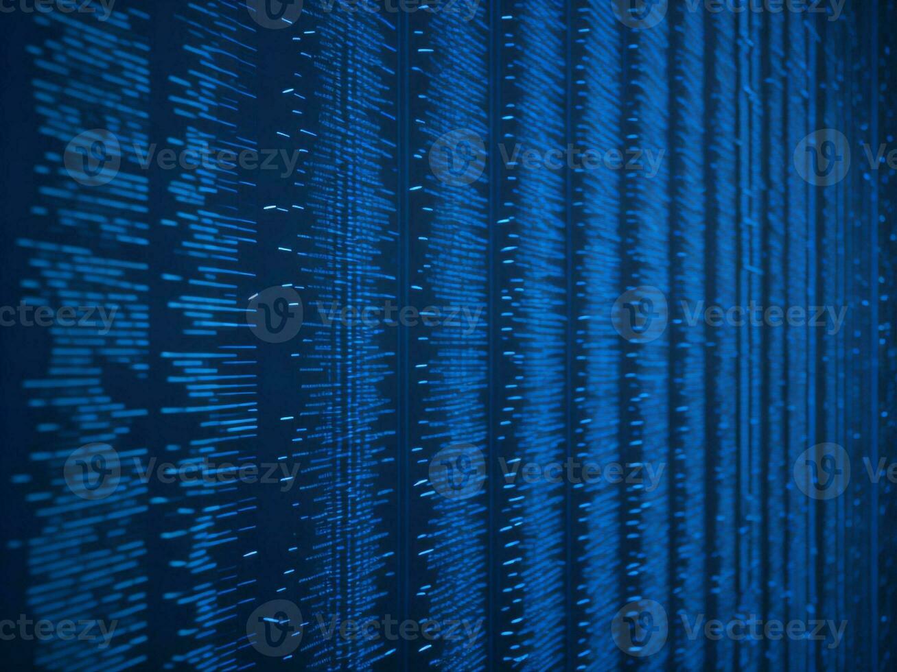 AI generated Digital Cyberspace with Particles and Digital Data Network Connections. High Speed Connection and Data Analysis Technology Digital Abstract Background Concept. 3d rendering photo