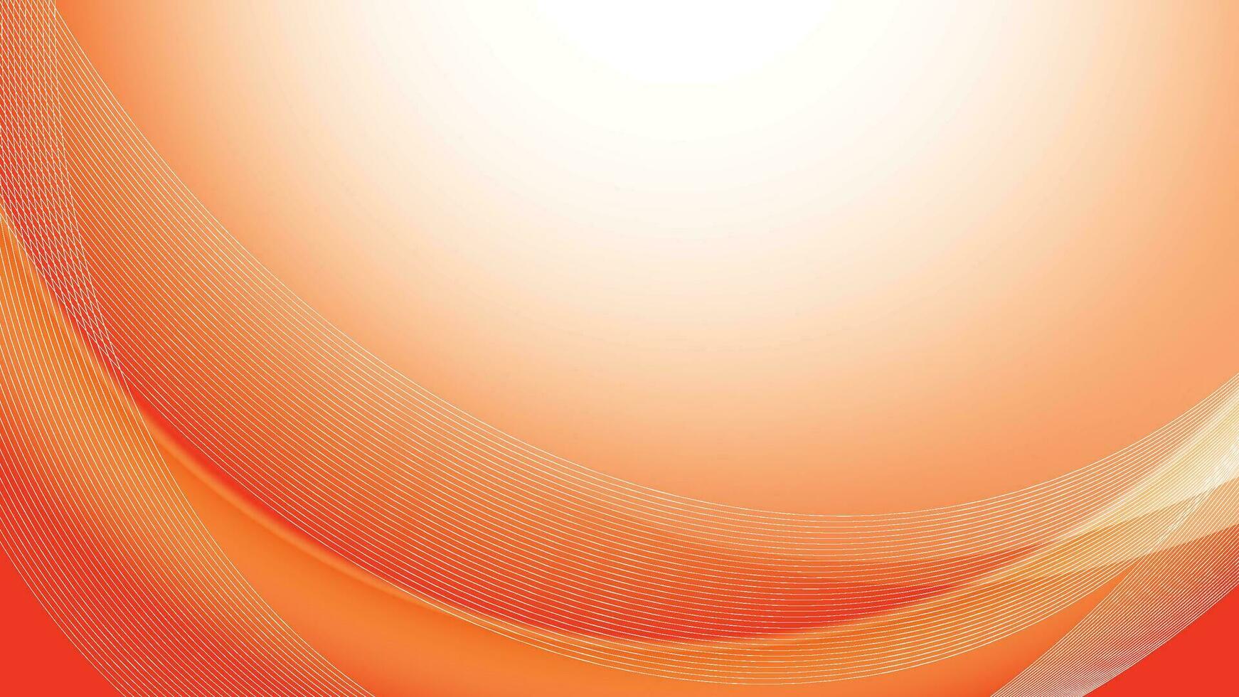 fondo de color naranja geométrico abstracto con rayas modernas. ilustración vectorial vector