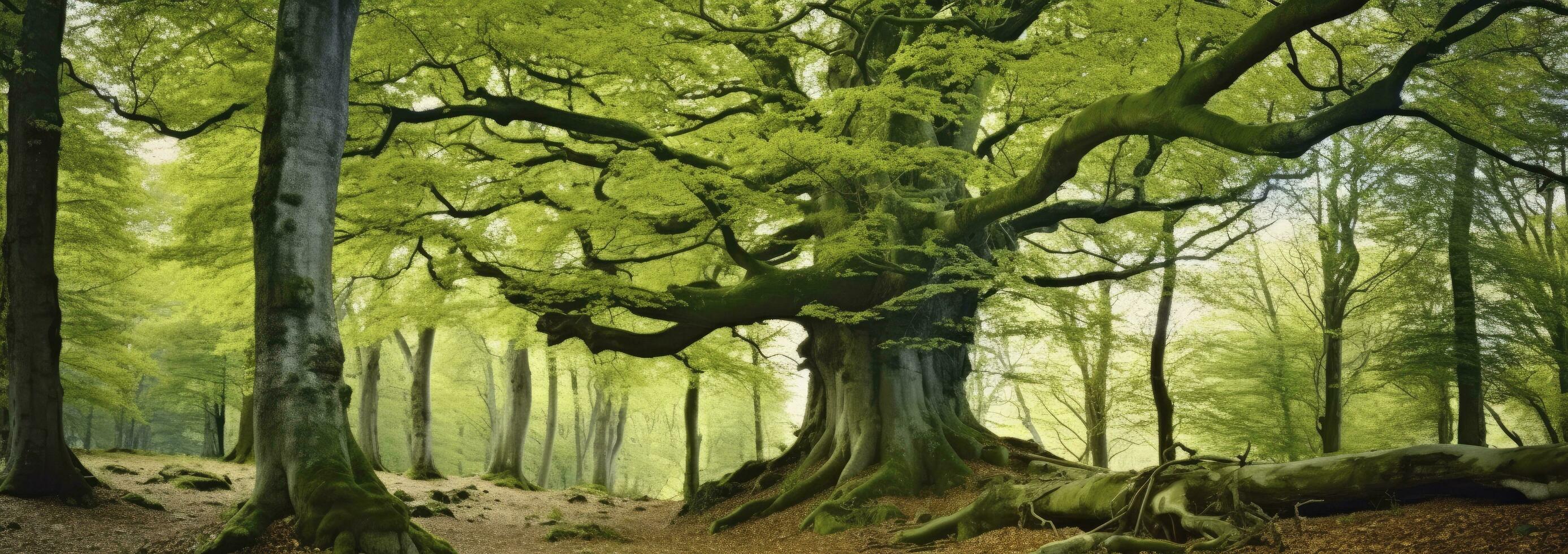 AI generated Angel Oak. AI Generated photo