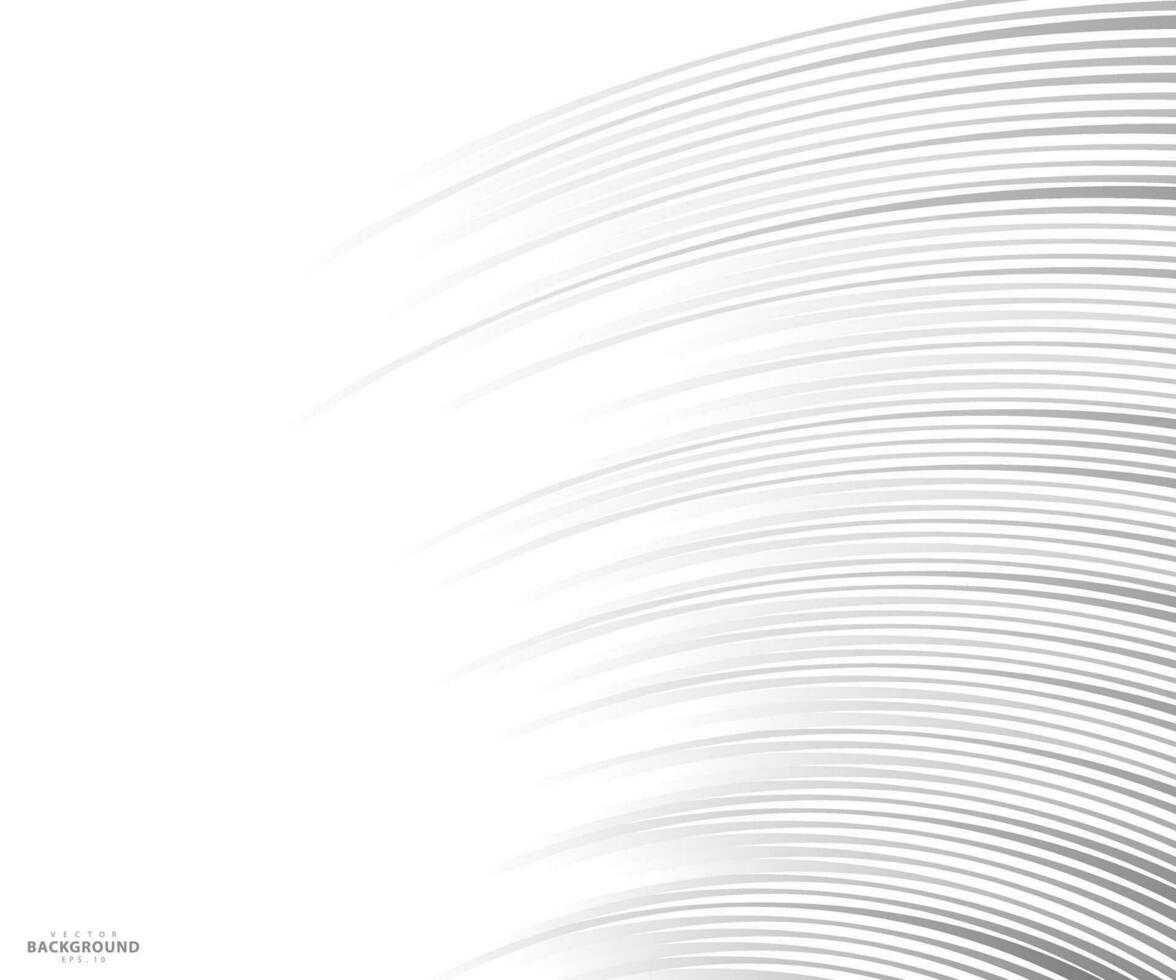 patrón de líneas y ondas blancas grises abstractas para sus ideas, textura de fondo de plantilla. vector