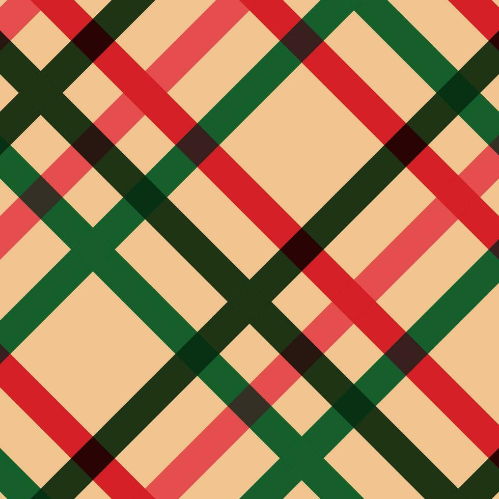 Christmas pattern. Simple retro geometric vector