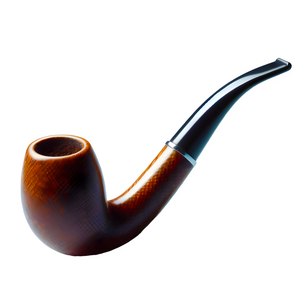 AI generated Tobacco pipe isolated on transparent background png