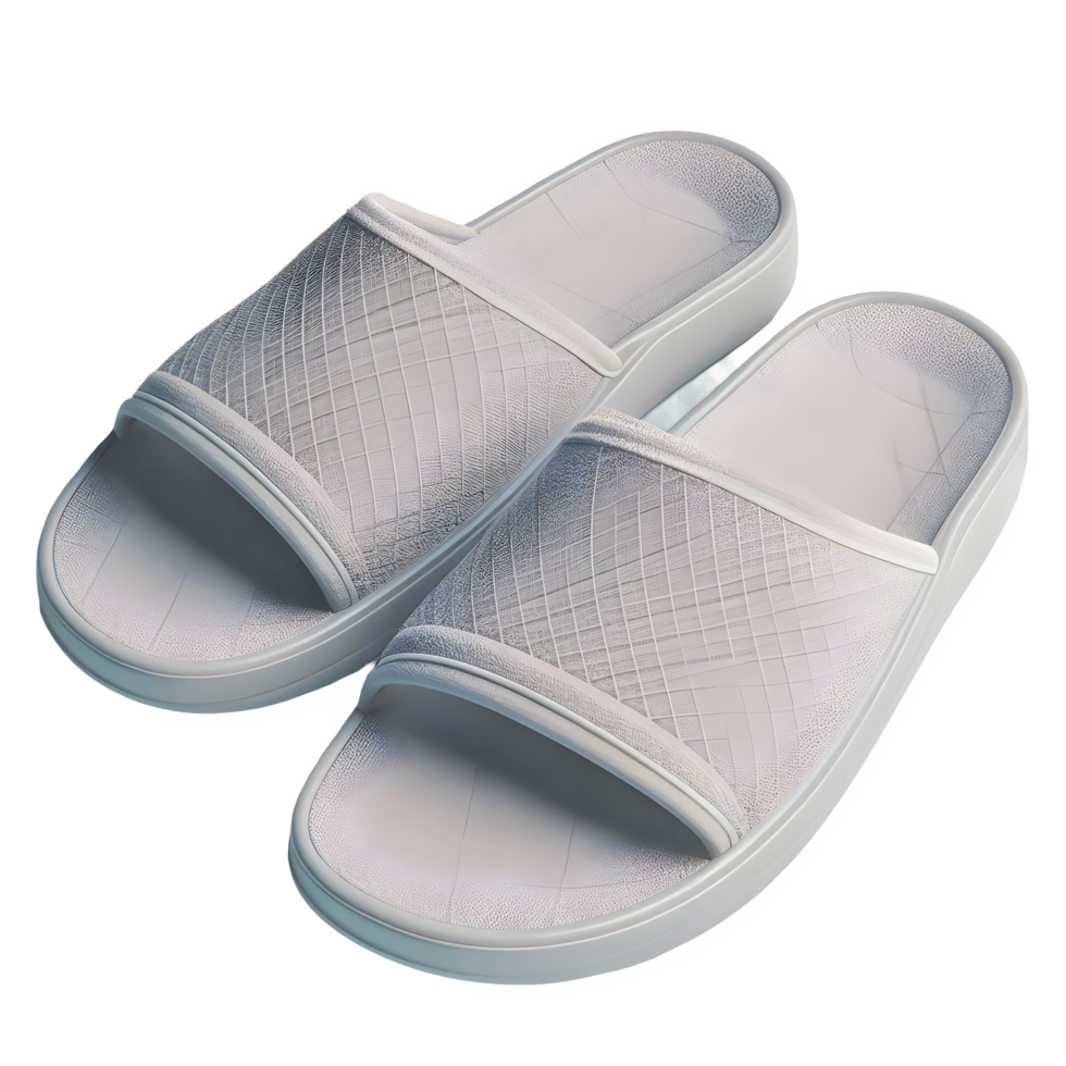 ai généré paire de chaussons isolé sur transparent Contexte png