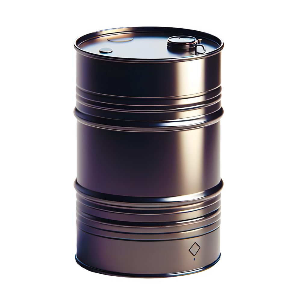 AI generated Bio barrel isolated on transparent background png