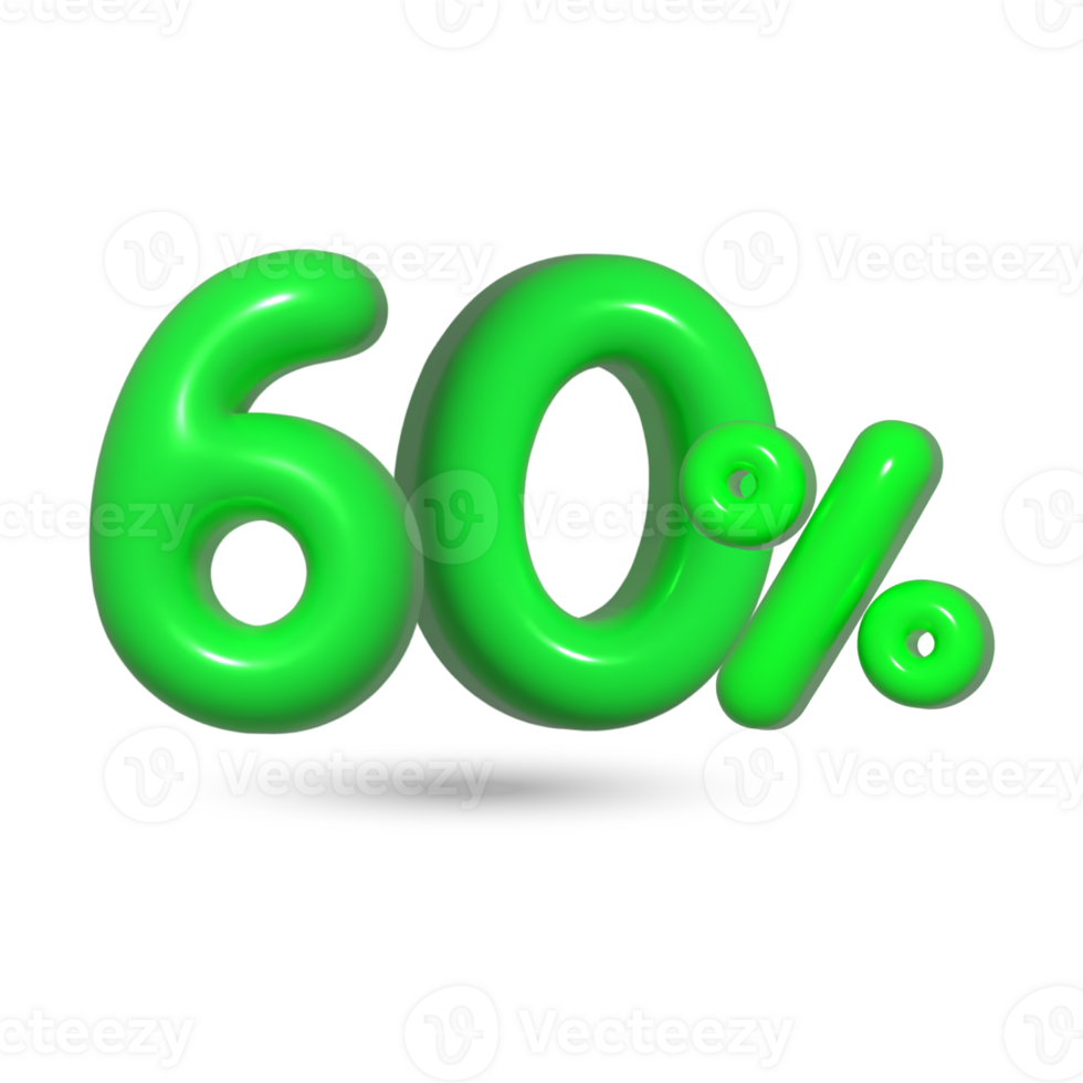 Green Discount Number illustration  discount price tag design png