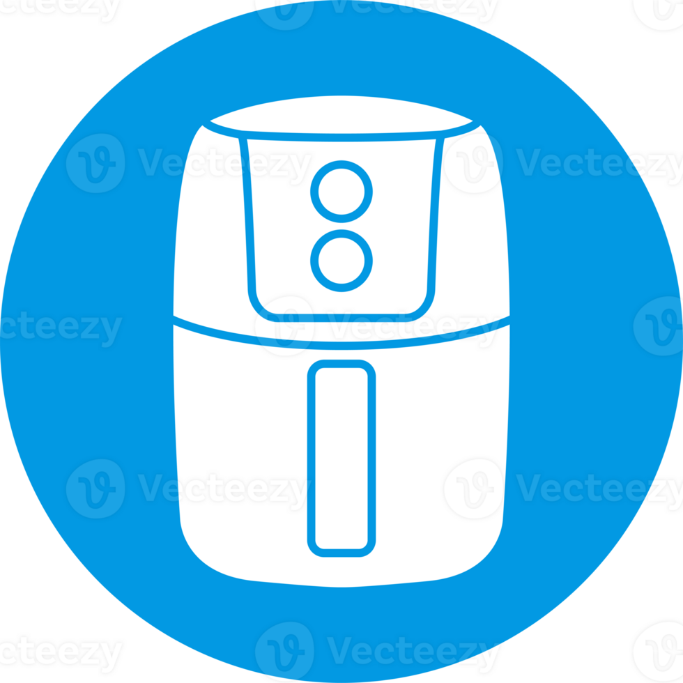 cooking air fryer appliance icon for graphic design, logo, website, social media, mobile app, UI illustration png
